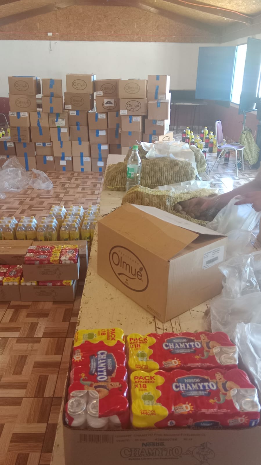 Entrega alimentos Valparaiso